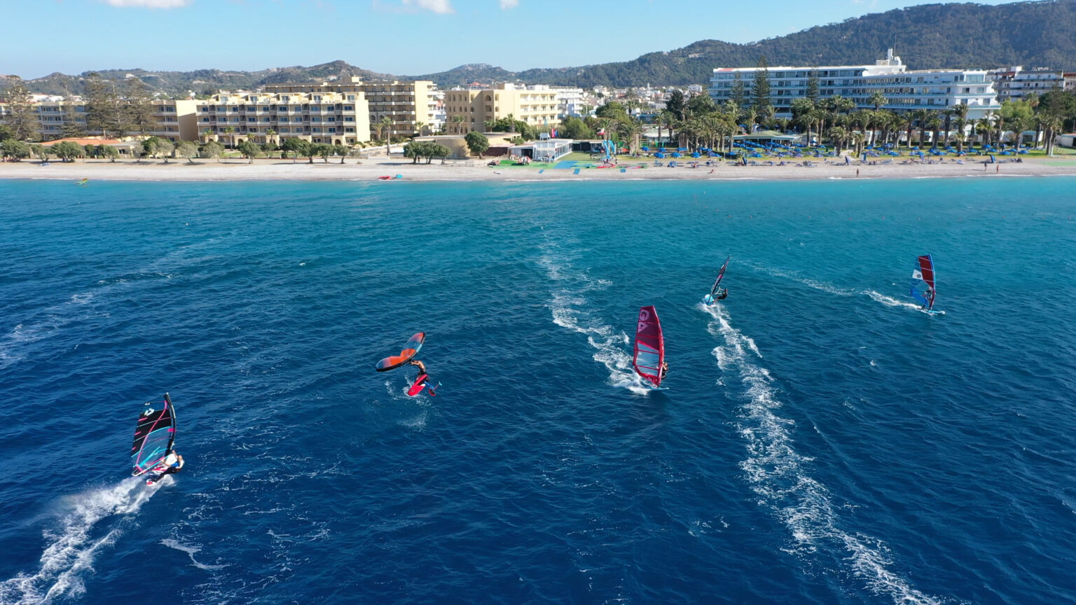 windsurfen, vakanties, verhuur, vleugelsurfen